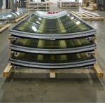 Construction image of glass production