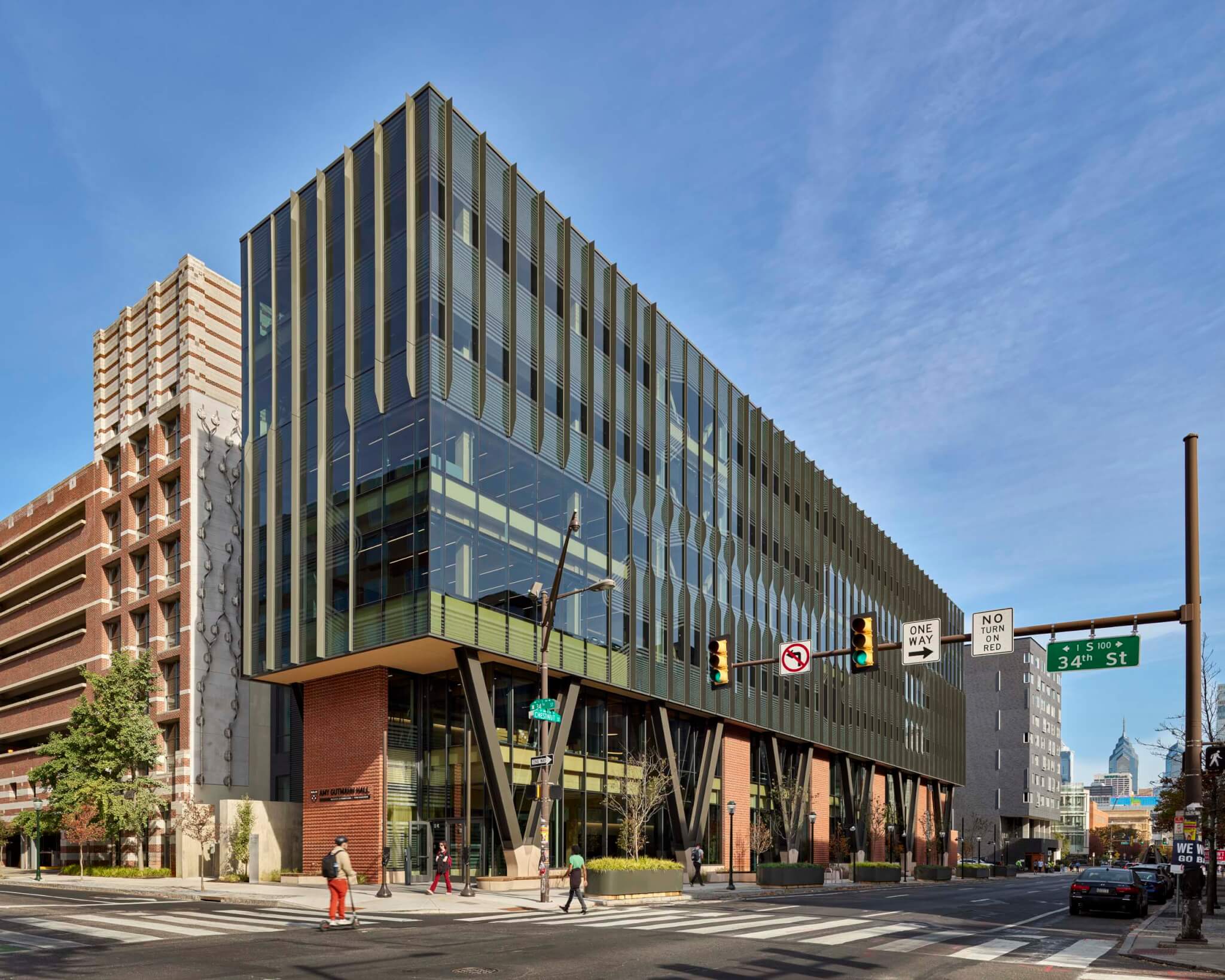 Lake Flato brings mass timber to Penn with Amy Gutmann Hall, a new academic hub for data science and AI