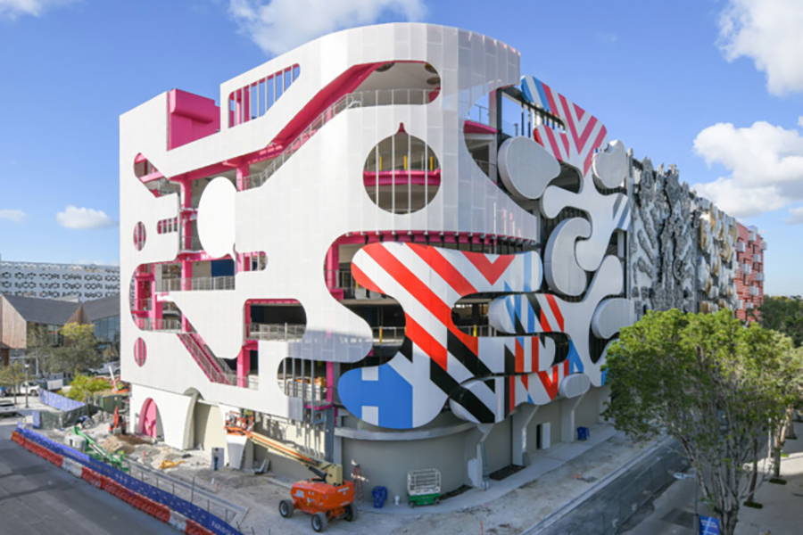 Miami's Design District Gets a Surrealist-inspired Parking Garage