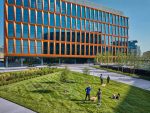 Handel Architects armors Boston’s new Life Sciences Center at 2 Harbor with oversized folded panels