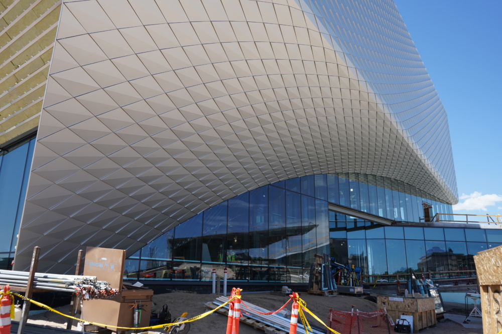 Exterior image of building soffit