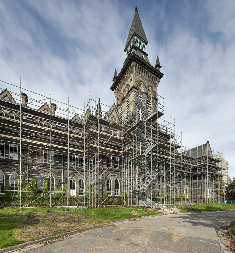 Restoration image of the Daniels Building